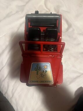 Red Cross Country Off-Road Toy Jeep - Kids Cars & Vehicles